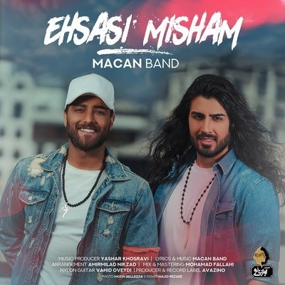 کاور آهنگ Ehsasi Misham از
                 Macan Band 